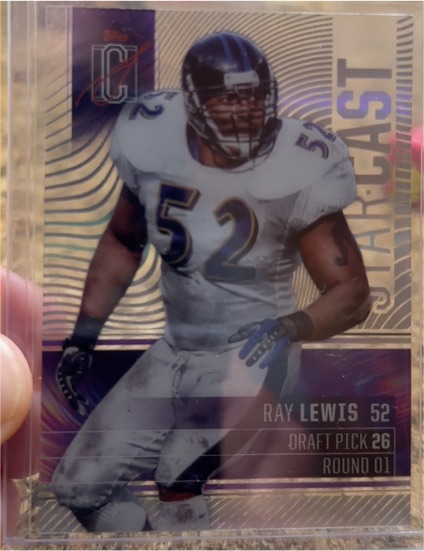 2024 Topps Signature Class #SC-15 Ray Lewis Star Cast — front