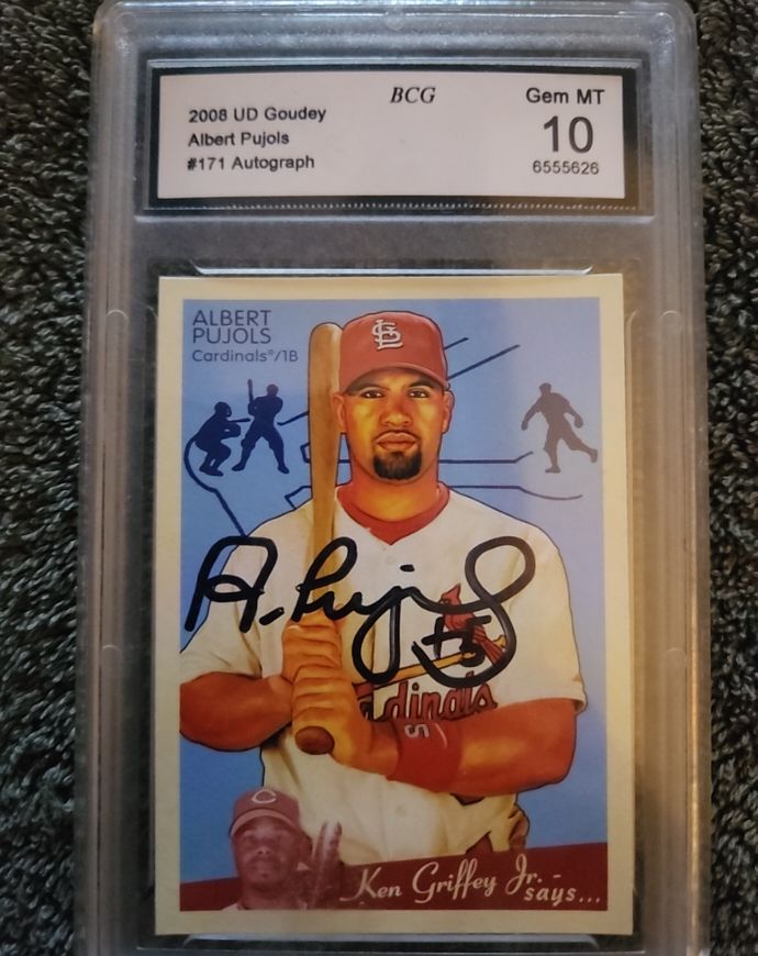 2008 Upper Deck Goudey #171 Albert Pujols — front