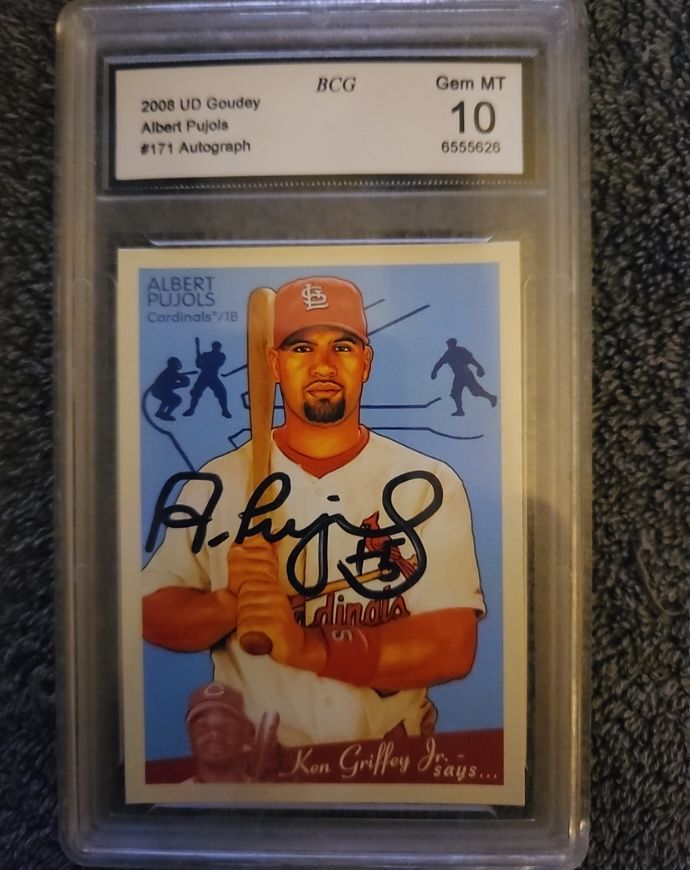2008 Upper Deck Goudey #171 Albert Pujols — front