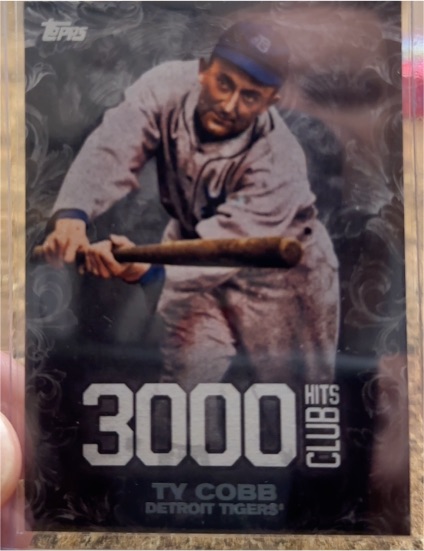 2016 Topps Update 3000 Hits Club #3000H-2 Ty Cobb — front