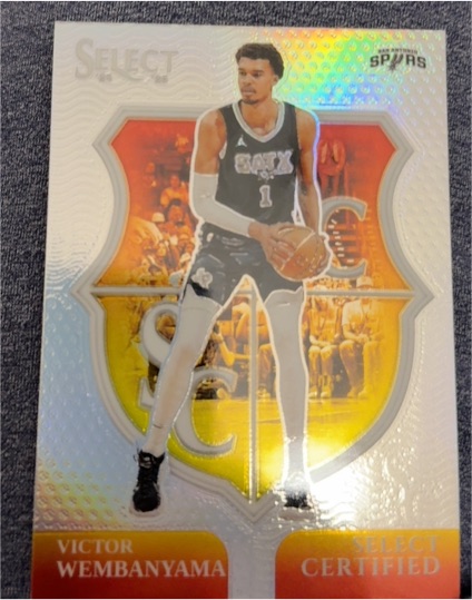 2024-25 Panini Select #2 Victor Wembanyama Select Certified — front