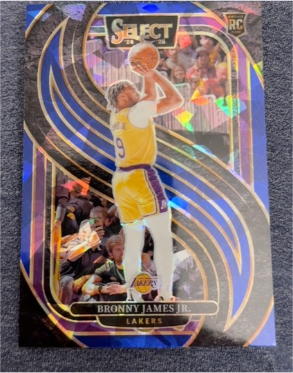 2024-25 Panini Select #179 Bronny James Jr. — front