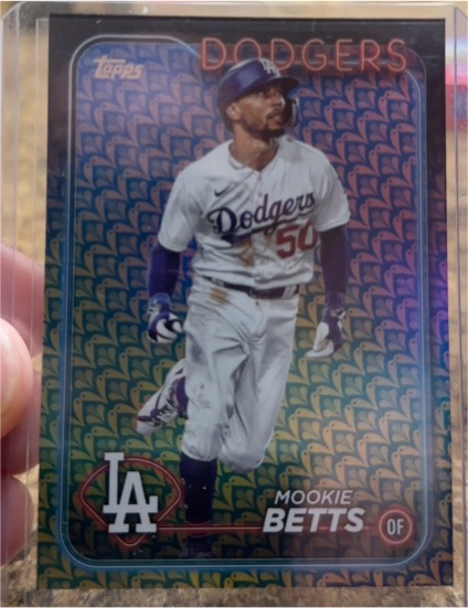2024 Topps Chrome #296 Mookie Betts — front