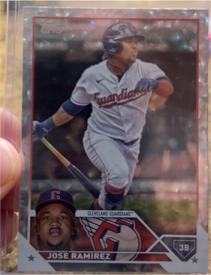 2023 Topps Chrome #38 Jose Ramirez — front