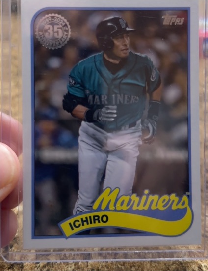 2024 Topps Series 1 1989 Topps Baseball #89B-42 Ichiro Suzuki — front