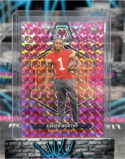 2024 Panini Mosaic #328 Xavier Worthy — front