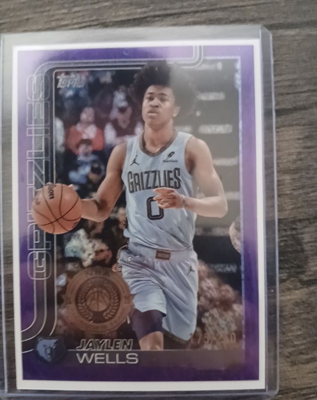 2025-26 Topps #183 Jaylen Wells — front