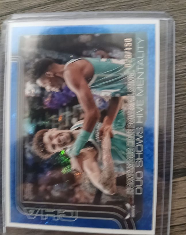 2025-26 Topps #283 LaMelo Ball/Brandon Miller — front