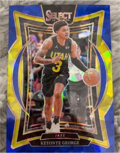 2024-25 Panini Select #49 Keyonte George — front