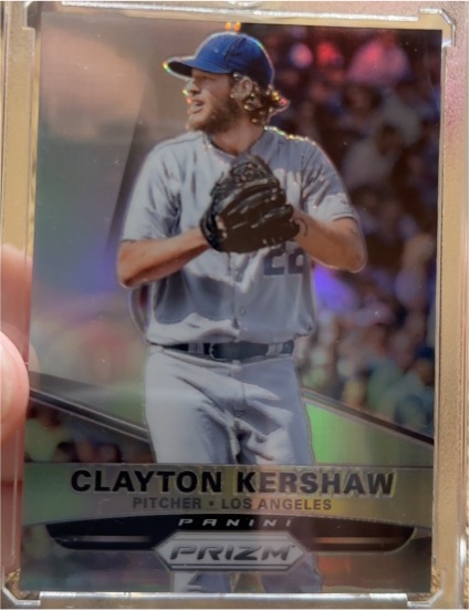 2015 Panini Prizm #46 Clayton Kershaw — front