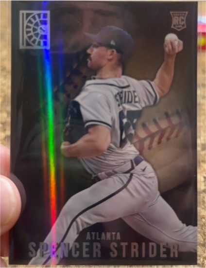2022 Panini Capstone #38 Spencer Strider — front