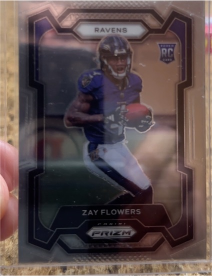 2023 Panini Prizm #307 Zay Flowers — front