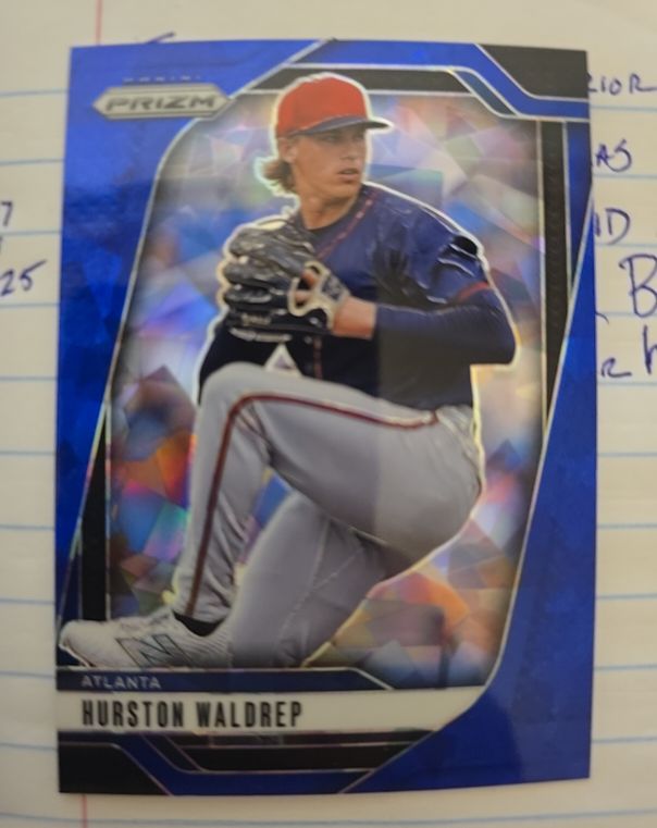 2025 Panini Prizm #296 Hurston Waldrep — front