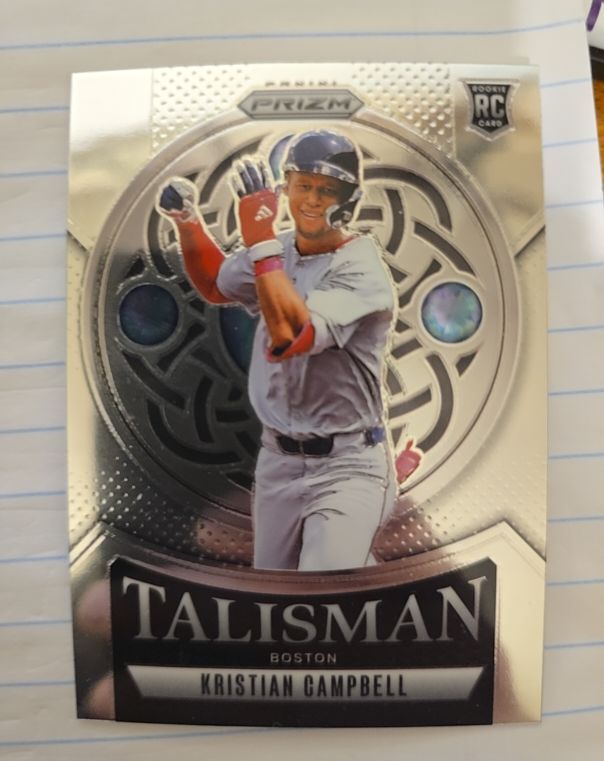 2025 Panini Prizm #1 Kristian Campbell — front