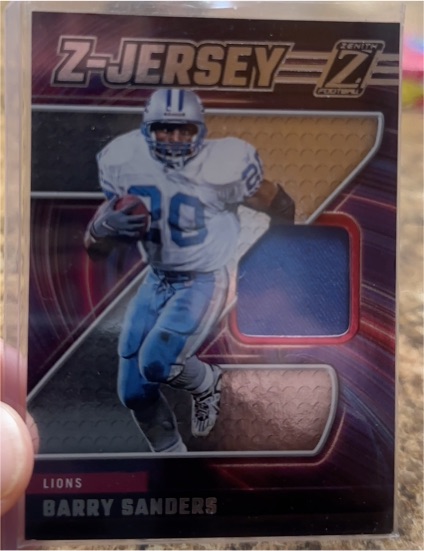 2024 Panini Zenith Z-Jersey #ZJ20 Barry Sanders — front