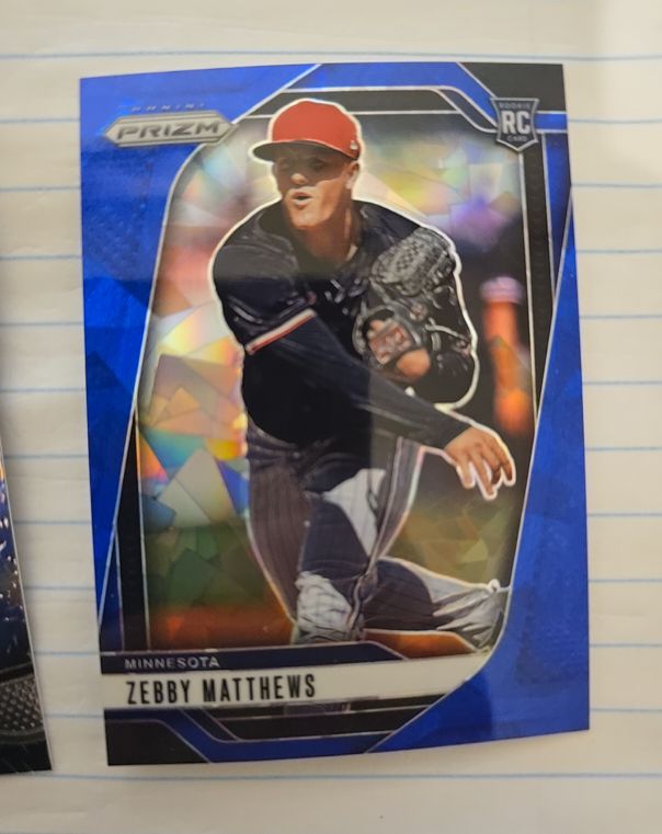 2025 Panini Prizm #167 Zebby Matthews — front