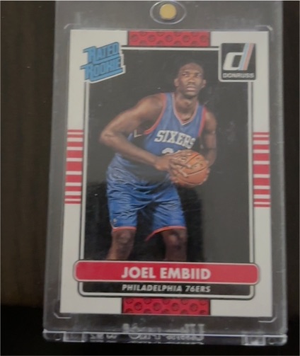 2014-15 Panini Donruss #203 Joel Embiid Rated Rookie — front