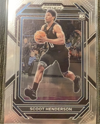2023 Panini Prizm Draft Picks #24 Scoot Henderson — front