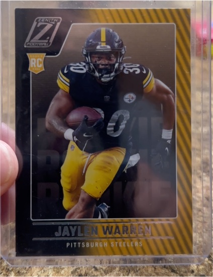 2022 Panini Zenith #176 Jaylen Warren — front