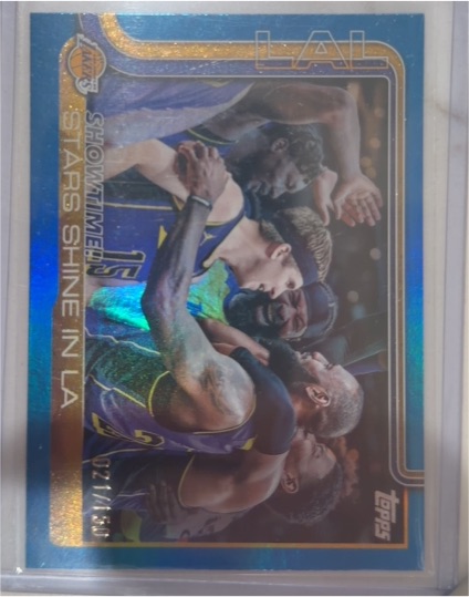 2025-26 Topps #293 Showtime! Stars Shine in LA — front