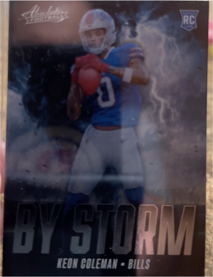 2024 Panini Absolute - By Storm #BS-KCN Keon Coleman (RC) — front