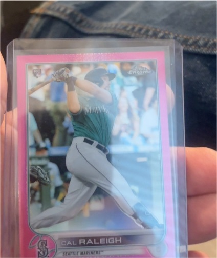 2022 Topps Chrome #149 Cal Raleigh — front