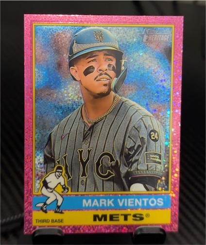 2025 Topps Heritage #278 Mark Vientos — front