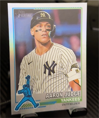 2025 Topps Heritage #76R-14 Aaron Judge 1976 Redefined — front
