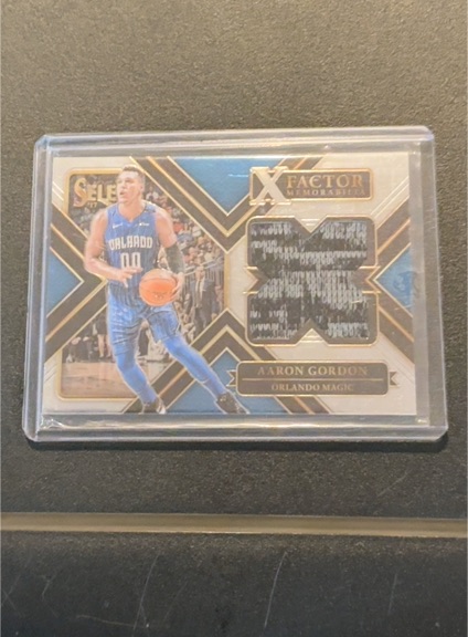 2017-18 Panini Select X-Factor Memorabilia #XF-AGR Aaron Gordon — front