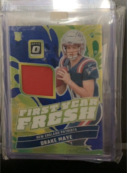 2024 Panini Donruss Optic #FYF-DME Drake Maye — front