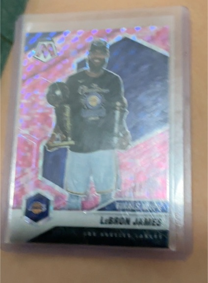 2020-21 Panini Mosaic Finals MVPs #297 LeBron James — front