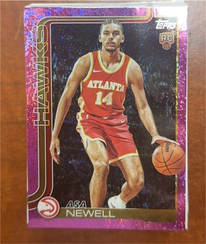2025-26 Topps #223 Asa Newell — front