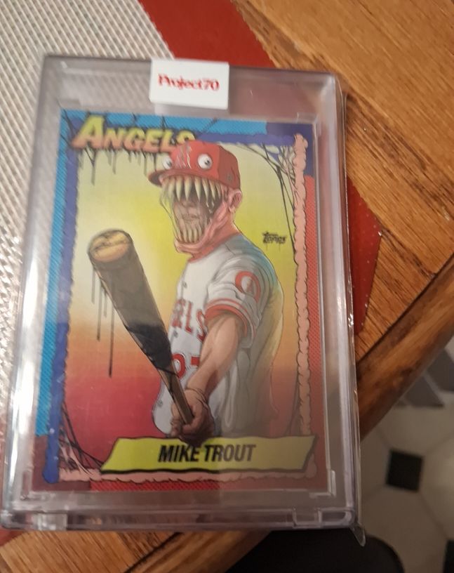 2021 Topps Project 70 #79 Mike Trout by Alex Pardee — front