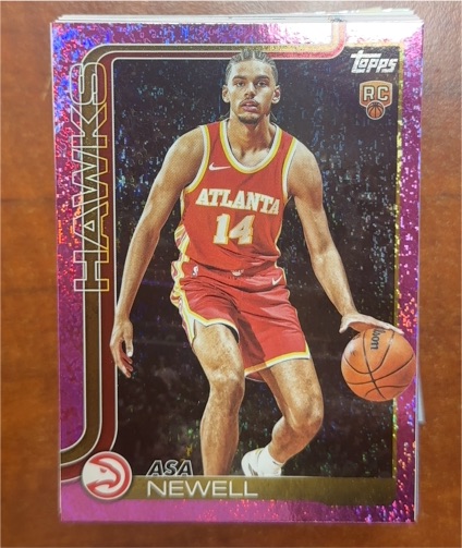 2025-26 Topps #223 Asa Newell — front