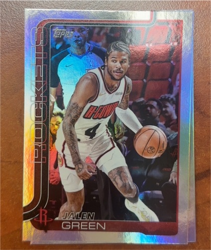 2025-26 Topps #175 Jalen Green — front