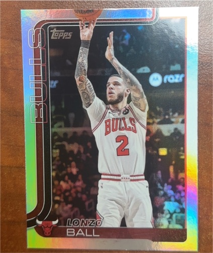 2025-26 Topps #39 Lonzo Ball — front