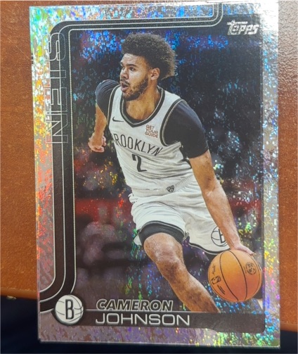2025-26 Topps #13 Cameron Johnson — front