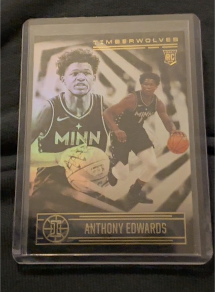 2020-21 Panini Illusions #152 Anthony Edwards — front