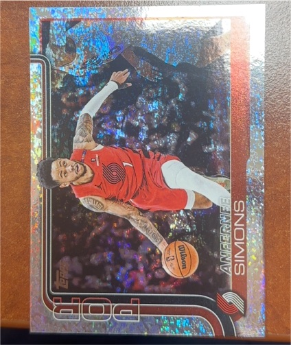 2025-26 Topps #123 Anfernee Simons — front