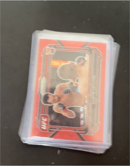 2023 Panini Prizm UFC #34 Javid Basharat Rookie RC — front