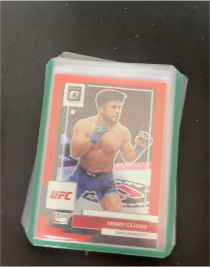 2023 Donruss Optic UFC #9 Henry Cejudo — front