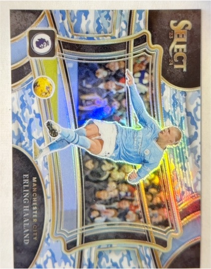 2023-24 Panini Select Premier League #242 Erling Haaland — front