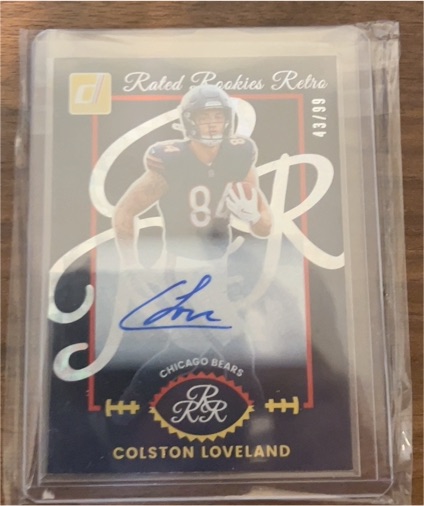 2025 Panini Donruss Rated Rookie Retro #18 Colston Loveland — front