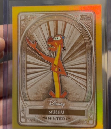 2025 Topps Disney Mint #15 Mushu — front
