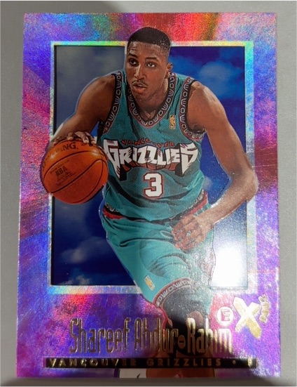 1996-97 Skybox E-X2000 #76 Shareef Abdur-Rahim — front
