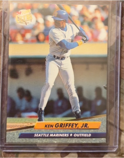 1992 Fleer Ultra #123 Ken Griffey, Jr. — front