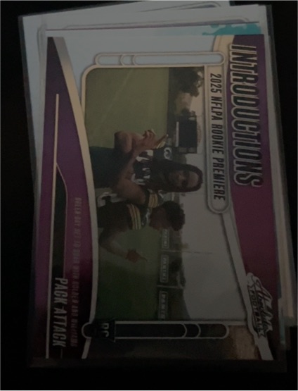 2025 Panini Absolute Introductions #I-SWS Savion Williams Matthew Golden — front
