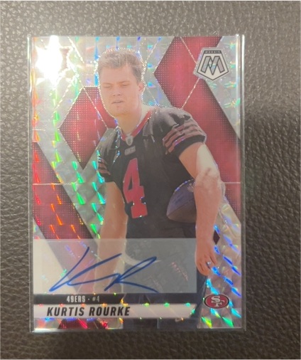 2025 Panini Mosaic #368 Kurtis Rourke — front