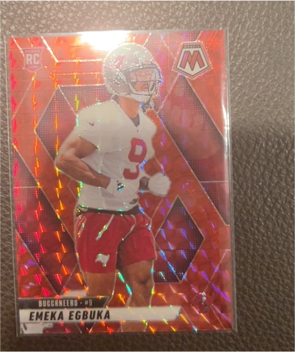 2023 Panini Mosaic #9 Emeka Egbuka — front