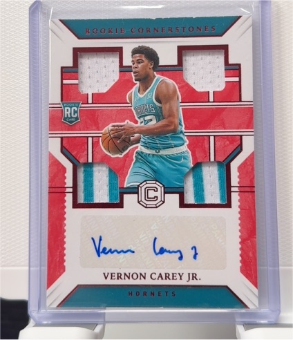 2020-21 Panini Chronicles Rookie Cornerstones #RC Vernon Carey Jr. — front